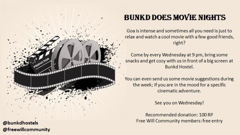 Bunkd Hostel, アンジュナ エクステリア 写真